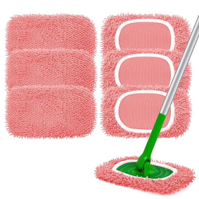 π§Ή 50% OFF NOW!β¨ Washable Microfiber Mop Pads β Reusable, Pet Hair Trapping & Streak-Free Floor Cleaning πΏ