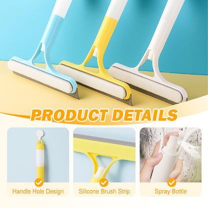 🔥LAST DAY 50% OFF- 3 in 1 Glass Cleaning Spray Squeegee Scraper