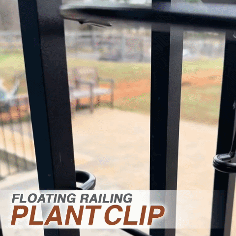 Floating Railing Planter - Plant Clip