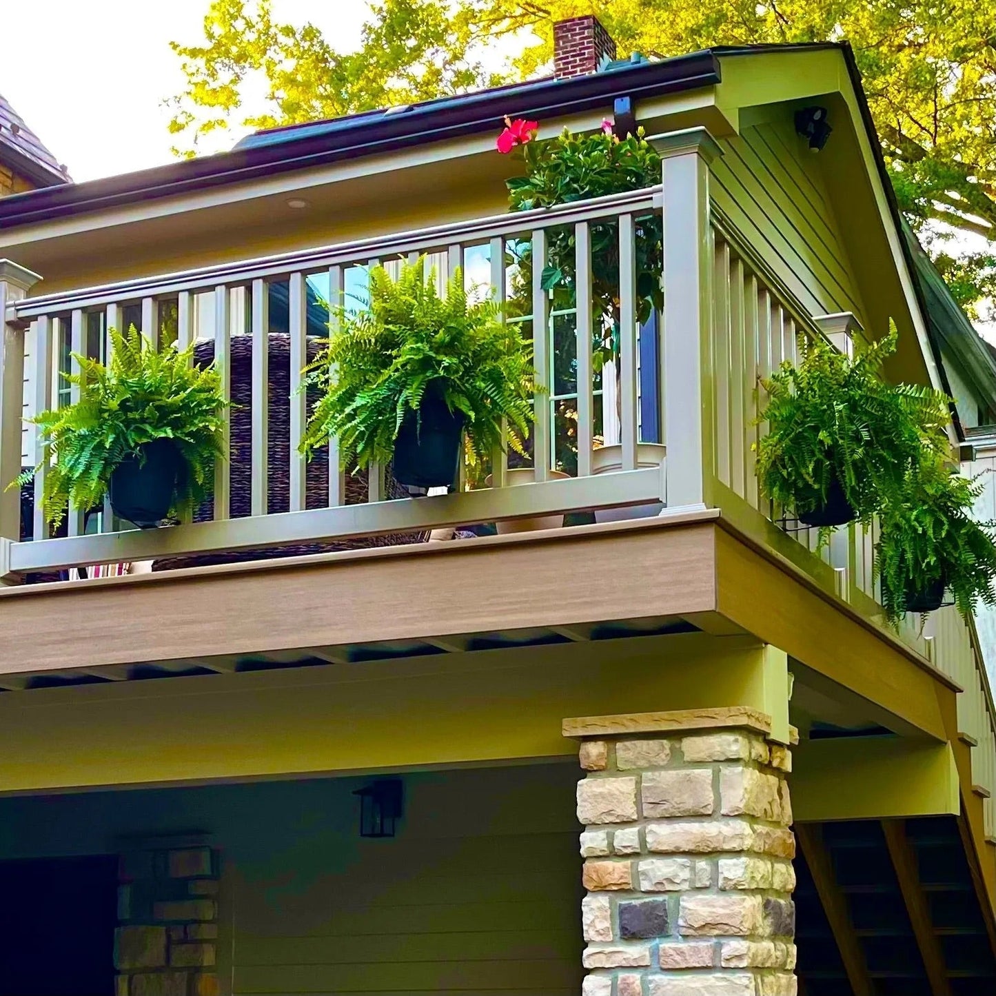 Floating Railing Planter - Plant Clip