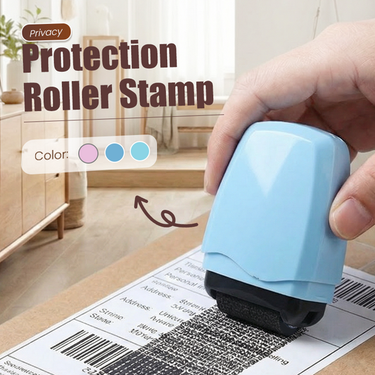 🥳2026 HOT SALE🥳💞50K+ SOLD!🛡️✉️ 50% OFF! Privacy Roller Stamp 🔏✨